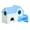 Blue, variant on Hamster Villa DIY Installation Ventilated Design Playing Toy Hamster Chinchilla House Villa Small Animal Supplies