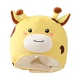 thumbnail image 3 of Gorro de Peluche Salvador con Forma de Ciervo Novedad Decoraciones Navideñas Sombrero de felpa, 3 of 10