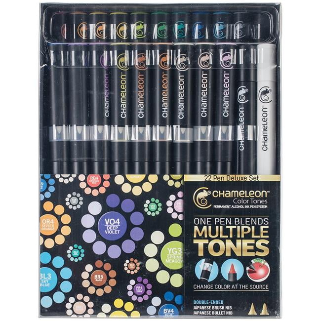 Chameleon Markers CT2201 Color Tones Markers Deluxe Set 22 per