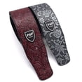 thumbnail image 2 of Commodity Castle Leather Guitar Strap - Fits Acoustic, Electric, and Guitars, Adjustable to Any Player, 2 of 4