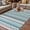 Multi, variant on Colored Stripes Outdoor Rug for Patio/Deck/Porch, Non-Slip Large Area Rug 5 x 8 Ft, Modern Abstract Pink Blue Turquoise Lines Indoor Outdoor Rugs Washable Area Rugs, Camping Rug Carpet Runner