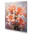 thumbnail image 2 of Designart "Lilies love expression II" Floral Canvas Wall Art, 2 of 5