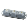 thumbnail image 2 of Platos divididos para servir aperitivos de frutos secos, caja de almacenamiento de alimentos, contenedor para frutos secos Gris Argenta, 2 of 9