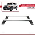 thumbnail image 4 of Compatible with Toyota FJ Cruiser (XJ10) 2006-2014 ACE-3 Car Roof Rack Cross Bar Grey Aluminium 2 Bars, 4 of 7