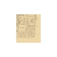 thumbnail image 4 of Historic County Map - Archer County Texas - General Land Office 1879 - 23 x 26.80 - Vintage Wall Art, 4 of 5