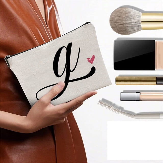 Gifts for Girlfriend,Makeup Case Toiletry Bag with You Send Love Message, Friend Presentation