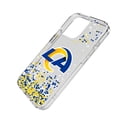 thumbnail image 2 of Los Angeles Rams iPhone Clear Case with Confetti Design, 2 of 6