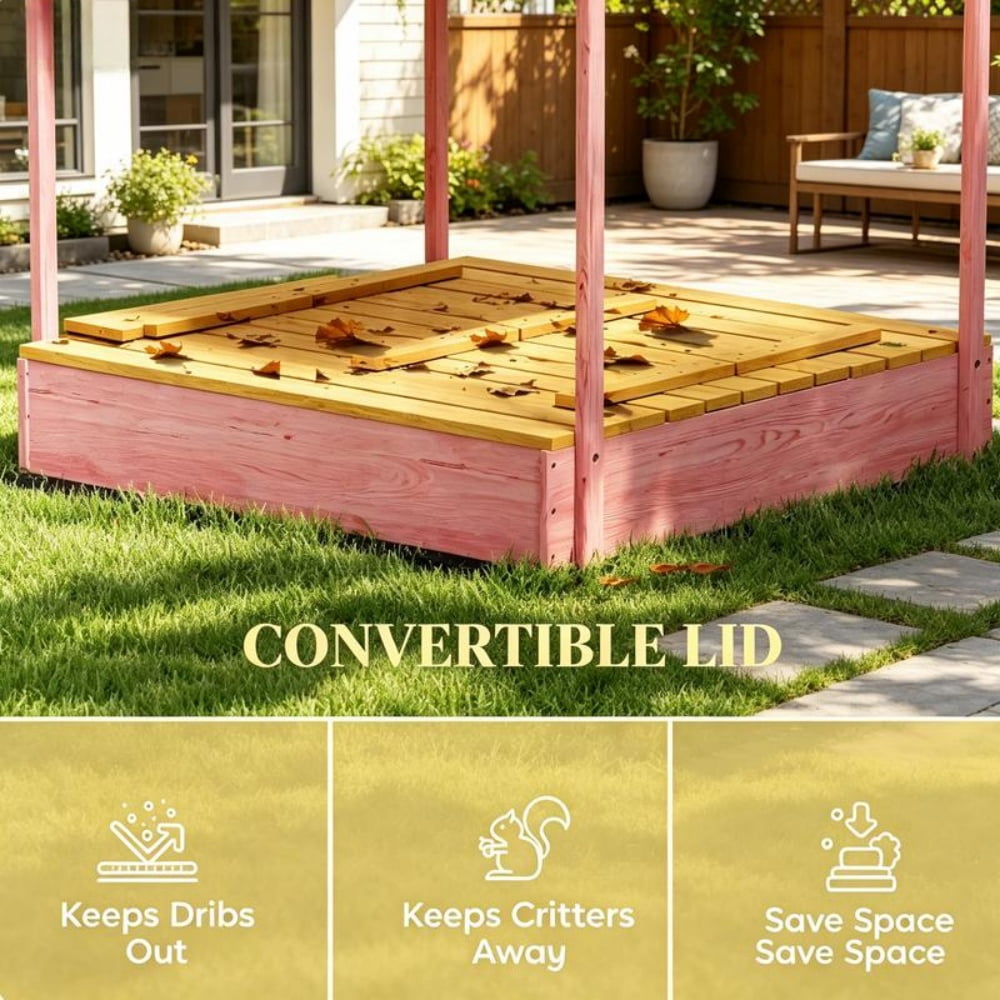 Wooden Sandbox