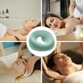 thumbnail image 4 of Face Down Pillow for Massag - Green Massage Bed Pillow, Face Cradle, Soft Memory Foam Massage Chair Cushion, Comfortable Rest Cushion for Spa Therapys Beauty Treatments Sleep, 4 of 7