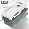 thumbnail image 3 of Decase for iPhone 14 Pro Max 6.7" Case, Dual Layer Shockproof Heavy Duty Rugged Hybrid Sturdy Protective PC + TPU 2 IN 1 Cover Case for Apple iPhone 14 Pro Max, White, 3 of 6