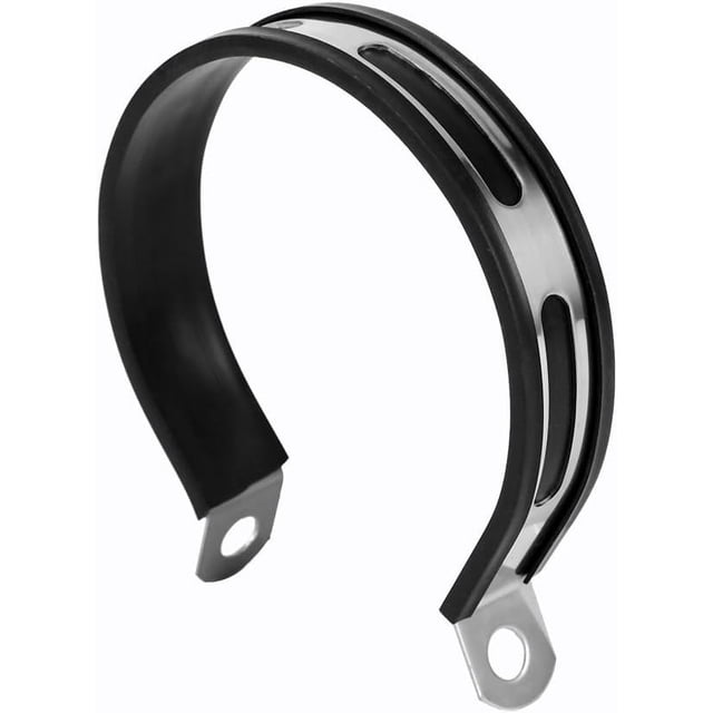 Motorcycle Exhaust Muffler Clamps, Stainless Metal Material For Robust Performance