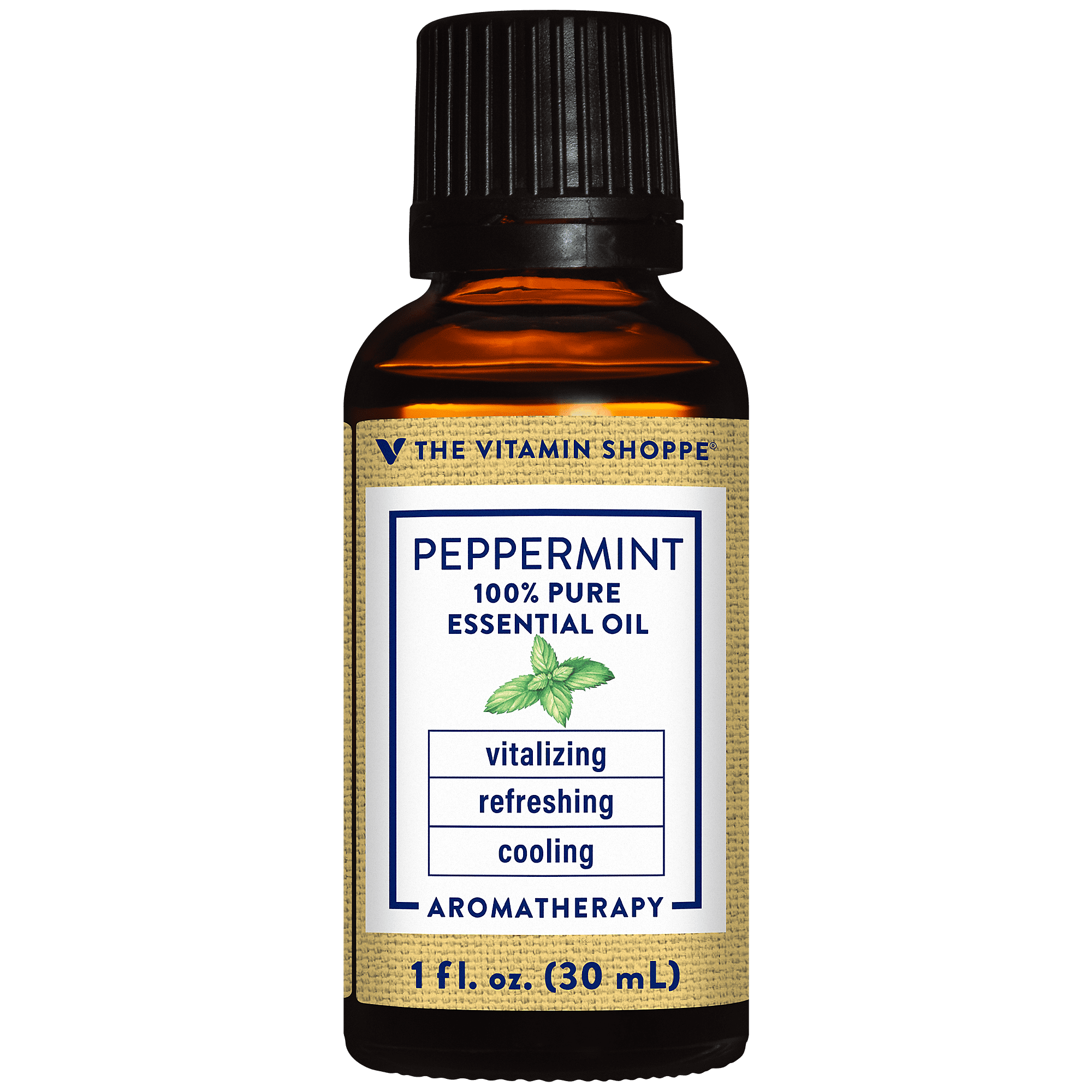 Peppermint  100 Pure Essential Oil  Vitalizing, Refreshing,  Cooling Aromatherapy (1 fl. oz.)