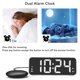 thumbnail image 3 of RelOje de Despertador Extra Fuerte Con Agitador de Cama, Potente Despertador de Alarma Con la Cama Función de Repetición de Volumen Ajustable Pantalla Led Grande para Durmientes, 3 of 7