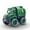 A, variant on EazyTech Green Environmental Sanitation Truck Toy with Inertia Power, Realistic Garbage Truck with Dumping Function, Educational Vehicle for Boys Age 3-6, Durable Plastic Construction Play Car