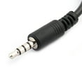 thumbnail image 3 of Car Plastic USB Female to AUX 3.5mm Male Audio Connector Cable Cord Black 22.8cm Long, 3 of 3