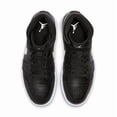 thumbnail image 4 of Ni - ke Size 7.5 Ni - ke Air Jordan 1 Mid Black White Womens Basketball Shoes DV0991-001, 4 of 5