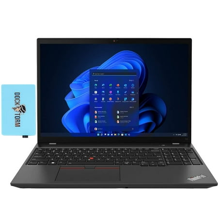 Lenovo ThinkPad T15 Gen 2 15.6" Business IPS Laptop (Intel i5-1135G7 4-Core, 16GB RAM, 512GB PCIe SSD, Intel Iris Xe, 60Hz Full HD (1920x1080), WiFi, Bluetooth, Backlit KB, Win 10 Pro) with Hub