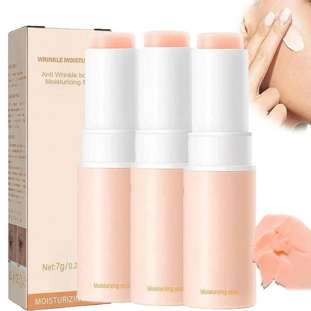 Cleo Baume Hydratant au Collagène Infroissable, Bâton de Baume Infroissable Cleo, Baume Multi-Rides Cleo, Hydratant pour le Visage et le Corps, Bâton Élastique Anti-Rides