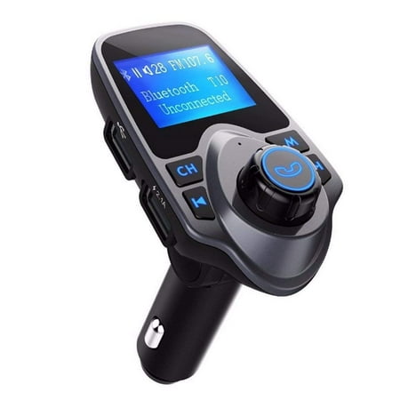 Tagital In-Car Wireless Bluetooth FM Transmitter Radio Adapter Car MP3 Player (Best Bluetooth Handsfree Car Kit 2019)