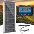 thumbnail image 1 of 300W 12V Solar Panel, Solar Panel Kit, Battery Charger Kit with 60A Solar Charge Controller for RV, Yacht, Outdoor, Garden, Lighting, 1 of 5