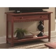 thumbnail image 2 of Bowery Hill Farmhouse Media/Console Table in Red Antique Finish, 2 of 6