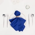 thumbnail image 4 of Balsa Circle 5 Royal Blue Premium 20x20 in Scuba Polyester Dinner Table Cloth Napkins Party Events Decorations Supplies, 4 of 8