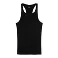 thumbnail image 4 of Deals Clearance under 5.00 Lindreshi Tank Tops for Women Clearance Men's Four Seasons Fashion Sports Round Neck Vest, 4 of 6