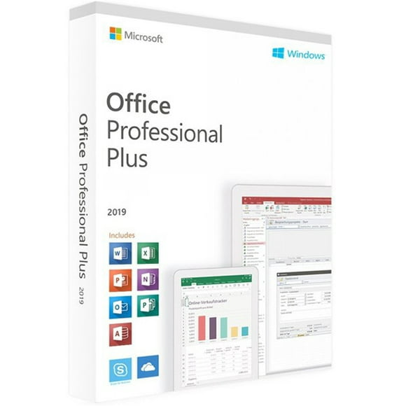 Microsoft Office 2019 Professionnel Plus 64 Bits (DVD)