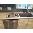 thumbnail image 4 of Cookies with Santa Claus Father Christmas Dish Drying Mat 14 in x 21 in, 4 of 5