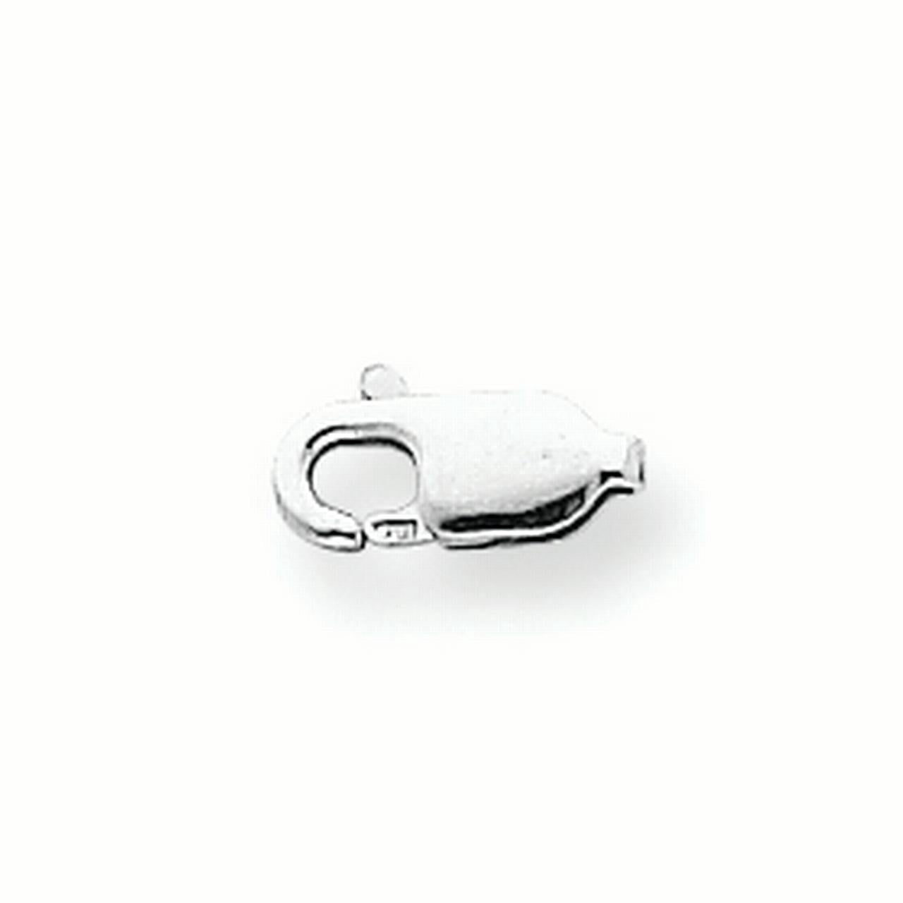 Sterling Silver Standard Weight 10.2 x 3.8mm Lobster Clasp