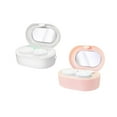 thumbnail image 3 of Contact Lens Cleaner Lightweight Mini Ultrasonic Cleaner Household Cleaner for Glasses Contact Lens Rings Watchband Daily Use WHITE, 3 of 6