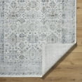 thumbnail image 6 of Livabliss Area Rugs for Living Room, 2x3 Edmonton Traditional Light Gray Rug, Bedroom Dining Room Home Decor Stain Resistant Carpet (2' x 2'11"), 6 of 7