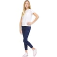 thumbnail image 6 of Pink Angel Girls' 8-Pack Cotton T-Shirts – Crew Neck Short Sleeve Tees, Solid Color Multipack, Size 10-12, 6 of 12