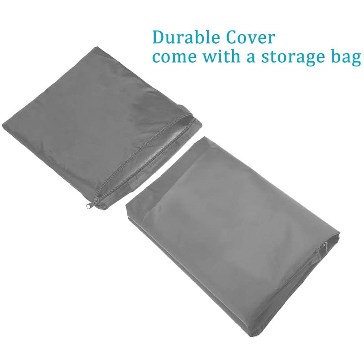 Waterproof & UV Resistant Terrace V-shaped Sofa Cover, Patio Furniture Sectional Sofa Cover Thickened, 100"x33"x 31"