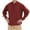 Red Drawstring Retro Shirts, variant on Mens Drawstring Retro Shirts Turndown Collar Tops Loose Fit Blouse Casual Basic Long Sleeve Shirts Fashion 2025 Trendy Classic Solid Design Red XXXL