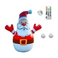 thumbnail image 1 of Adorno Inflable Navideño BLESIY Papá Noel Iluminado Decoración de Patio Interior y Exterior, 1 of 8
