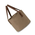 thumbnail image 2 of Cubo plegable al aire libre, a prueba de fugas, inodoro, portátil, para acampar, para picnic, lavar platos, remojar los pies, 10 l, color café YUNYI BRAND  Deportes, 2 of 8
