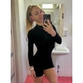 thumbnail image 4 of Mono de entrenamiento con cremallera de verano, monos deportivos para mujer, ropa de gimnasio, trajes de Fitness para correr, chándal de gimnasio, ropa deportiva corta, conjunto de Yoga, 4 of 5