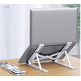 thumbnail image 2 of Support pour Ordinateur Portable, Support Pliable Portable, Support Réglable en Aluminium à 10 Angles, Ergonomique, Léger et Robuste, Compatible avec MacBook Air Pro, Dell, Plus, 2 of 5