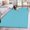 Azure, variant on Pure Lavender Purple 2'x3' Washable Rug, Modern Solid Color Minimalist Art Non-Slip Soft Doormat Area Rugs for Entrance Bathroom Bedsides, Front Doormat Carpet for Kitchen Bedroom, Entryway Floor Mat