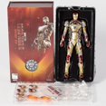 thumbnail image 1 of Zd Toys Iron Man Mark Xlii Mk42 Pvc Action Figure Model Doll Toy, 1 of 5