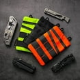 thumbnail image 3 of VIPERADE VE3 Tool Pouch Pocket Organizer, Nylon Tool Belt Loop Pouch with 4 Pockets Tool Storage EDC Pouch for Flashlight/Pocket Knife, Tactical Pen, Notebook (X-PAC-Hot Orange), 3 of 6