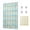 Beige, variant on 30 Pocket Classroom Pocket Chart Organizer - Cell Phone & Calculator Holder with Number Stickers and Versatile Hooks for Teachers and Students