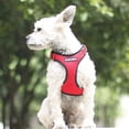 thumbnail image 4 of Arnés de malla ajustable para entrenamiento de mascotas, antitirones, transpirable, reflectante, para perros pequeños, chihuahua y pug., 4 of 6