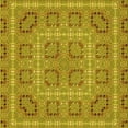 thumbnail image 1 of Ahgly Company Machine Washable Indoor Square Transitional Dark Bisque Brown Area Rugs, 8' Square, 1 of 7