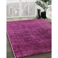 thumbnail image 2 of Ahgly Company Indoor Rectangle Mid-Century Modern Violet Red Pink Oriental Area Rugs, 4' x 6', 2 of 6