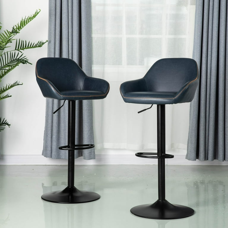 Thibodeaux Swivel Adjustable Height Bar Stool