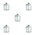 thumbnail image 1 of Matsuzay Fabricante de espuma Manual Limpieza facial Bubbler Gel de ducha Botella de espuma Herramientas de espuma Cuidado de la piel Accesorios de salón oro azul 5piezas Matsuzay CBP193823, 1 of 6