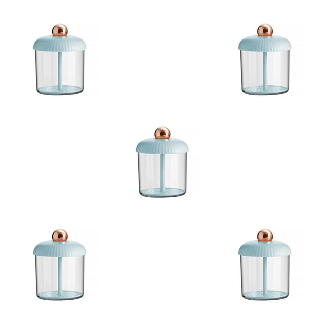 Matsuzay Fabricante de espuma Manual Limpieza facial Bubbler Gel de ducha Botella de espuma Herramientas de espuma Cuidado de la piel Accesorios de salón oro azul 5piezas Matsuzay CBP193823