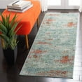 thumbnail image 3 of SAFAVIEH Luxor Joshua Abstract Distressed Area Rug, Ivory/Blue, 8' x 10', 3 of 5